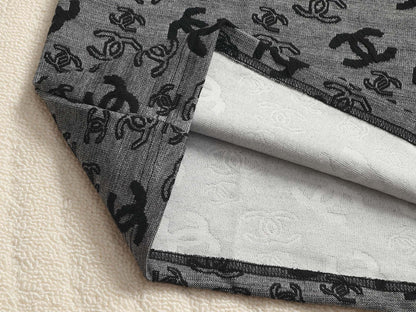 260511 New high-quality printed-letter jacquard towel T-shirt
