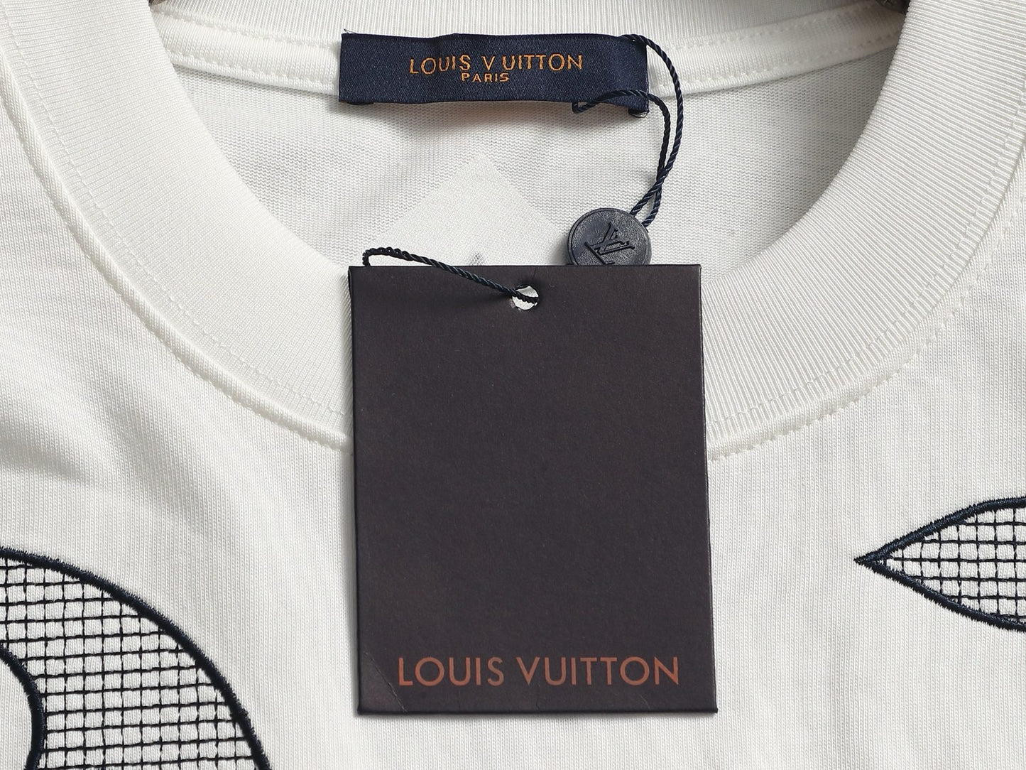260511 New high-quality three-dimensional large embroidery T-shirt
