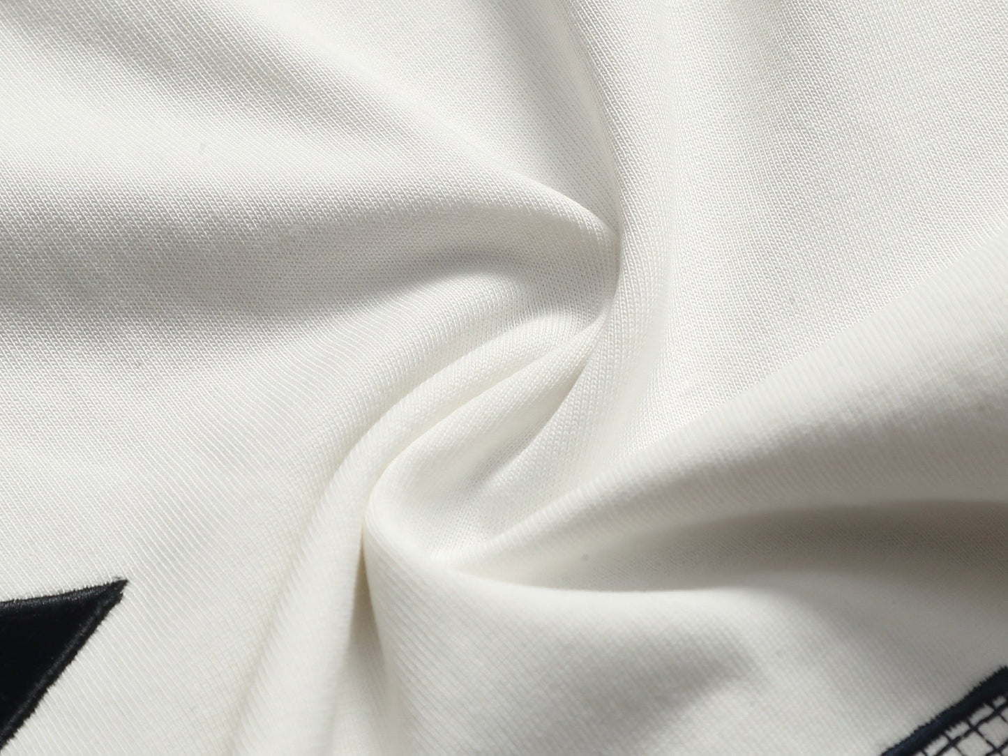 260511 New high-quality three-dimensional large embroidery T-shirt