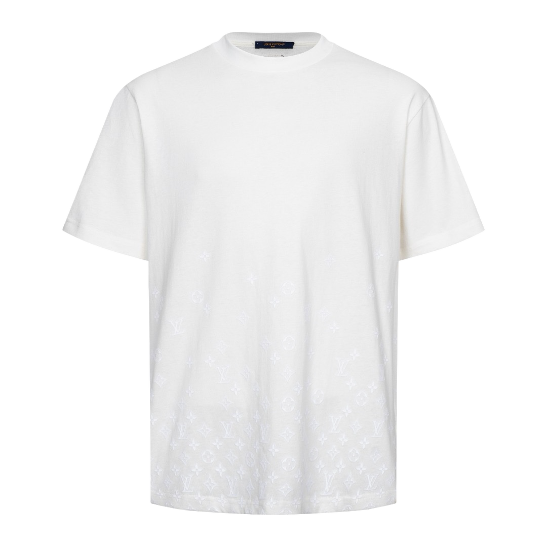 260511 New high-quality custom plush fabric printed T-shirt