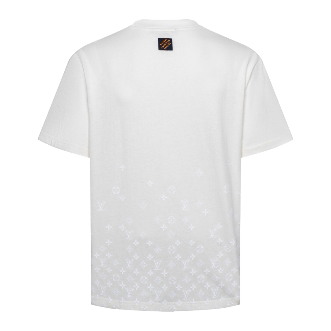260511 New high-quality custom plush fabric printed T-shirt