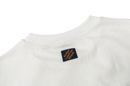 260511 New high-quality custom plush fabric printed T-shirt