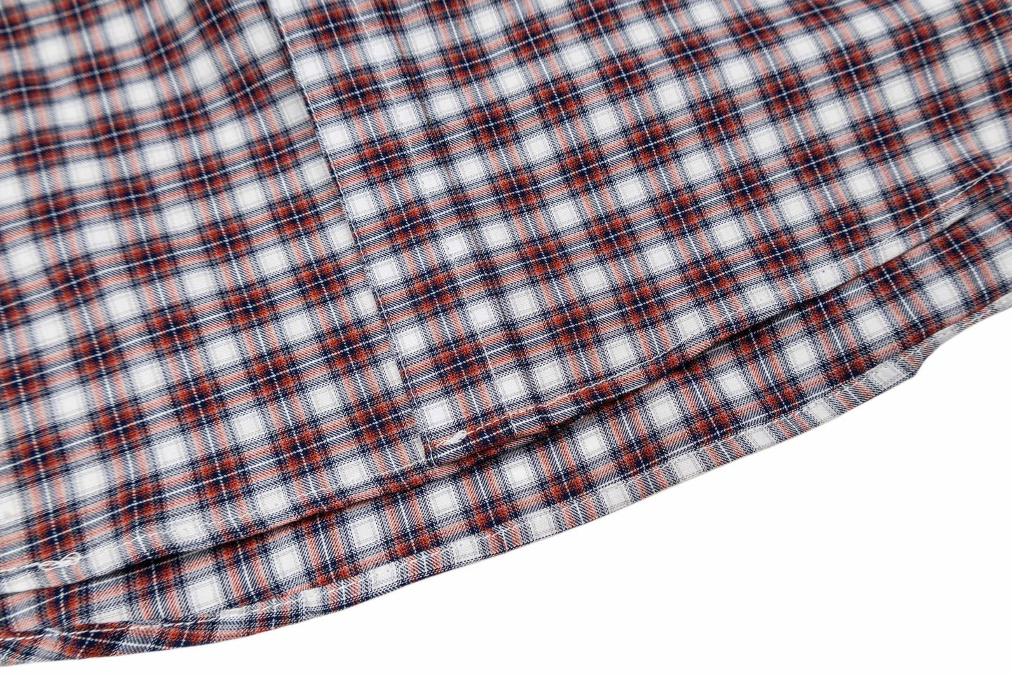 260511 New high-quality checked pocket logo embroidered patch fake two-piece shirt