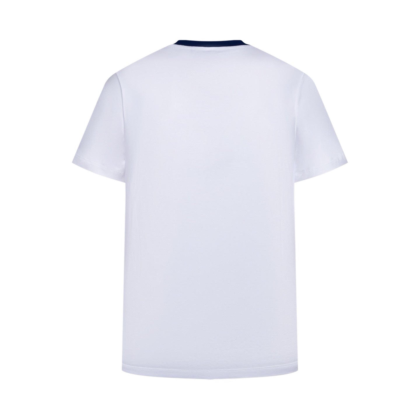 260511 New high-quality 4-character retro flocking printed chain T-shirt