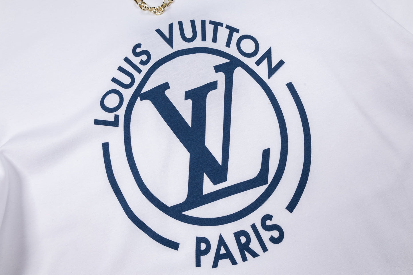 260511 New high-quality custom fabric large print chain T-shirt