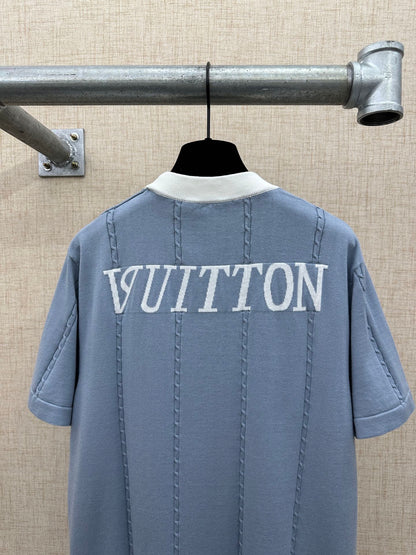 260511 New high-quality silk-cotton logo crew-neck short-sleeved T-shirt