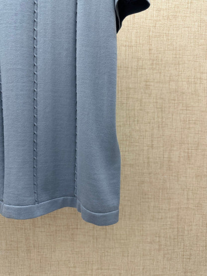 260511 New high-quality silk-cotton logo crew-neck short-sleeved T-shirt