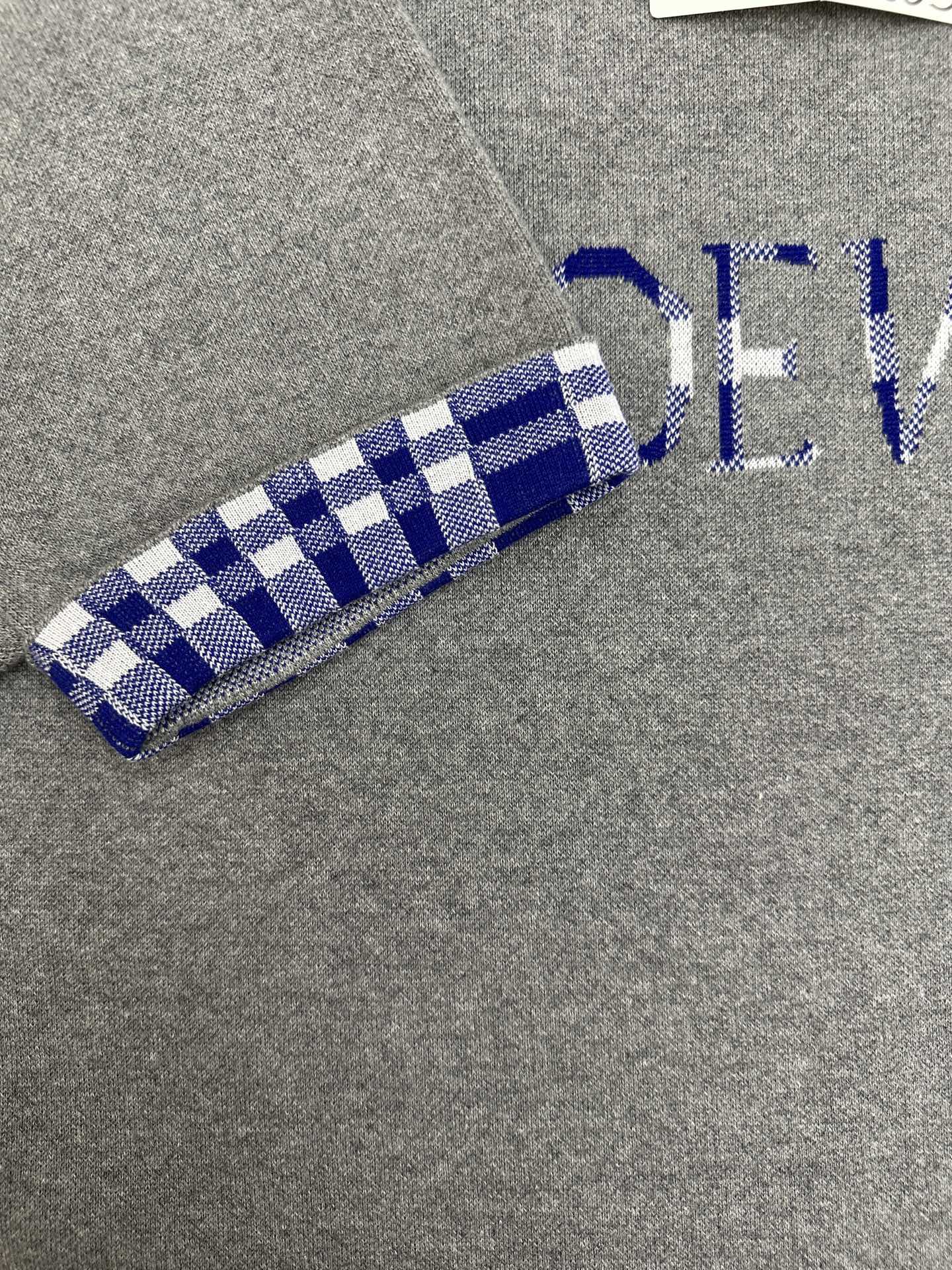 260511 New high-quality, thick, custom-designed plaid patchwork knitted short-sleeved shirt