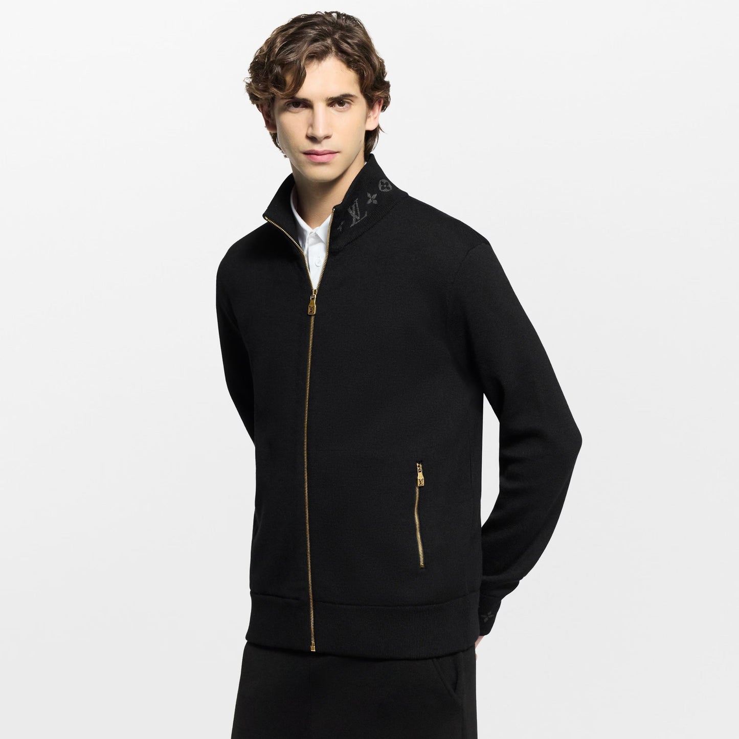 260511 New high-quality double-sided knitted travel waistcoat jacket