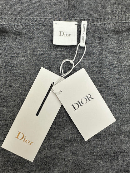 260511 New high-quality custom full-print hooded zipper wool blend cardigan