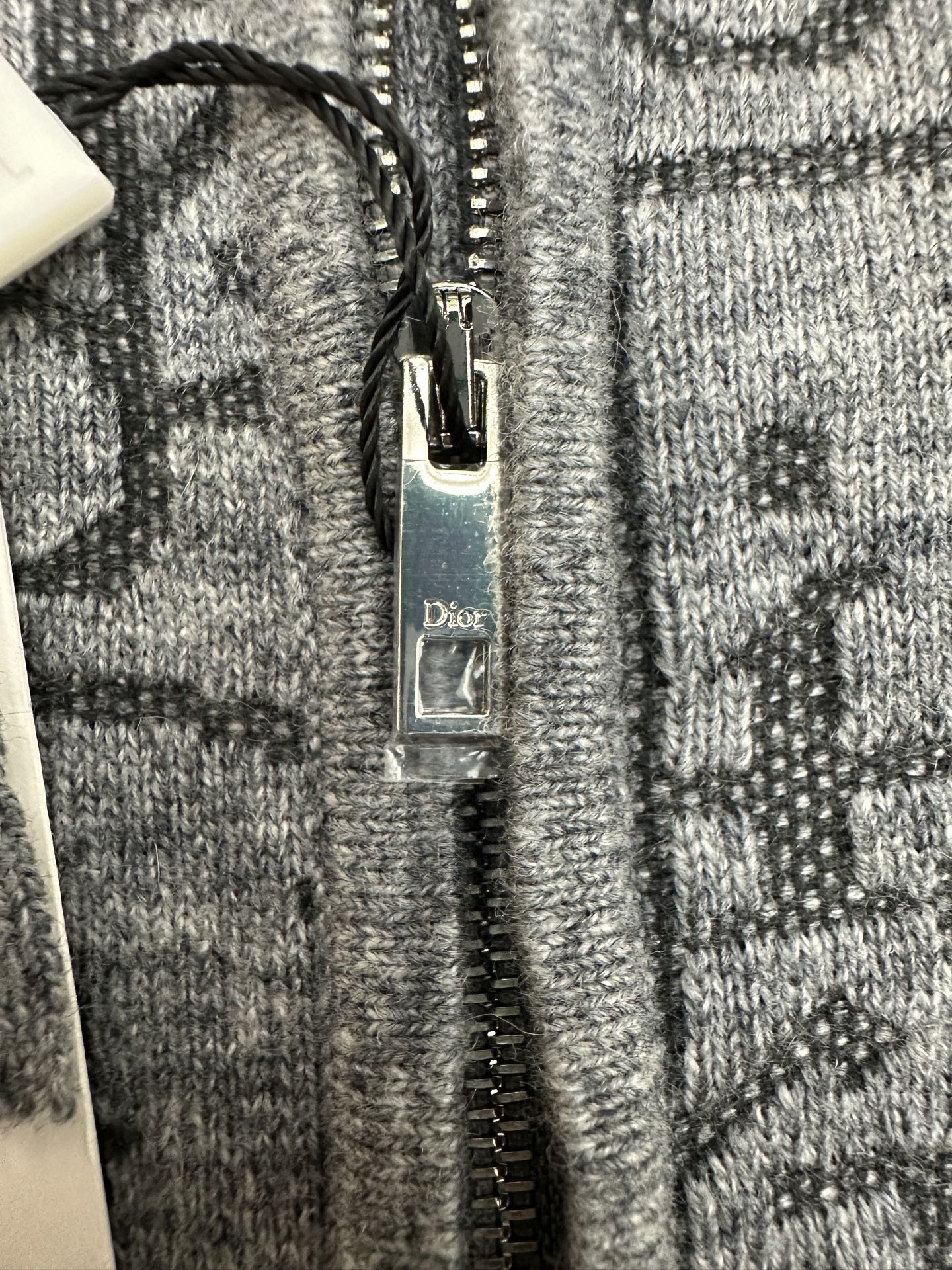 260511 New high-quality custom full-print hooded zipper wool blend cardigan