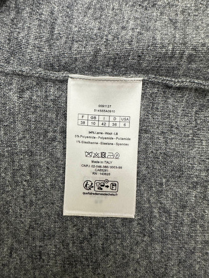 260511 New high-quality custom full-print hooded zipper wool blend cardigan