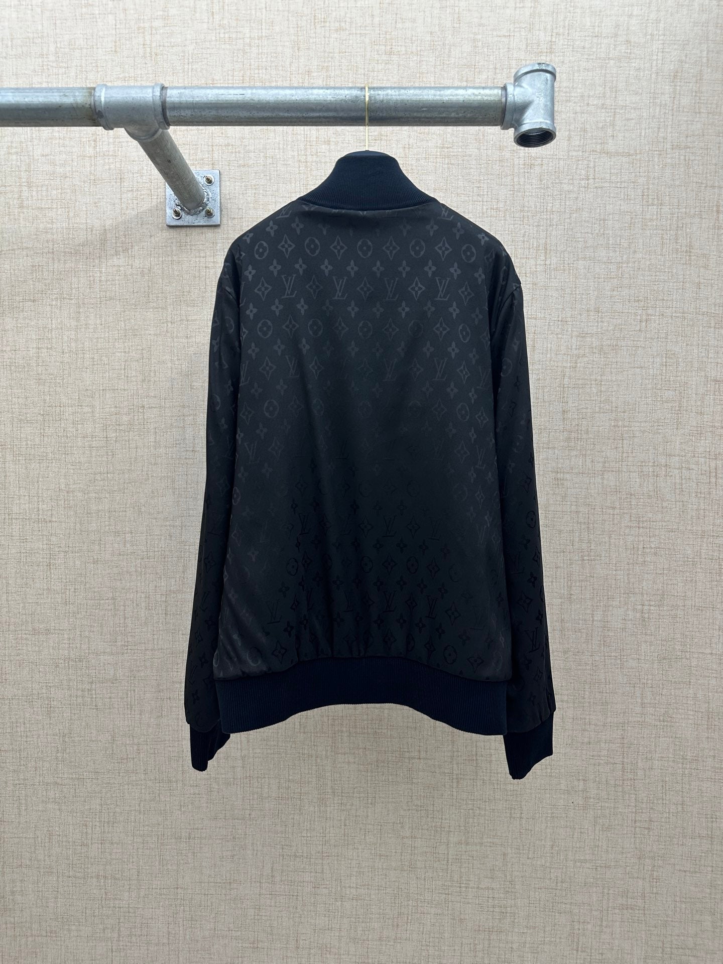 260511 New high-quality double-sided button-up stand-up collar zipper jacket