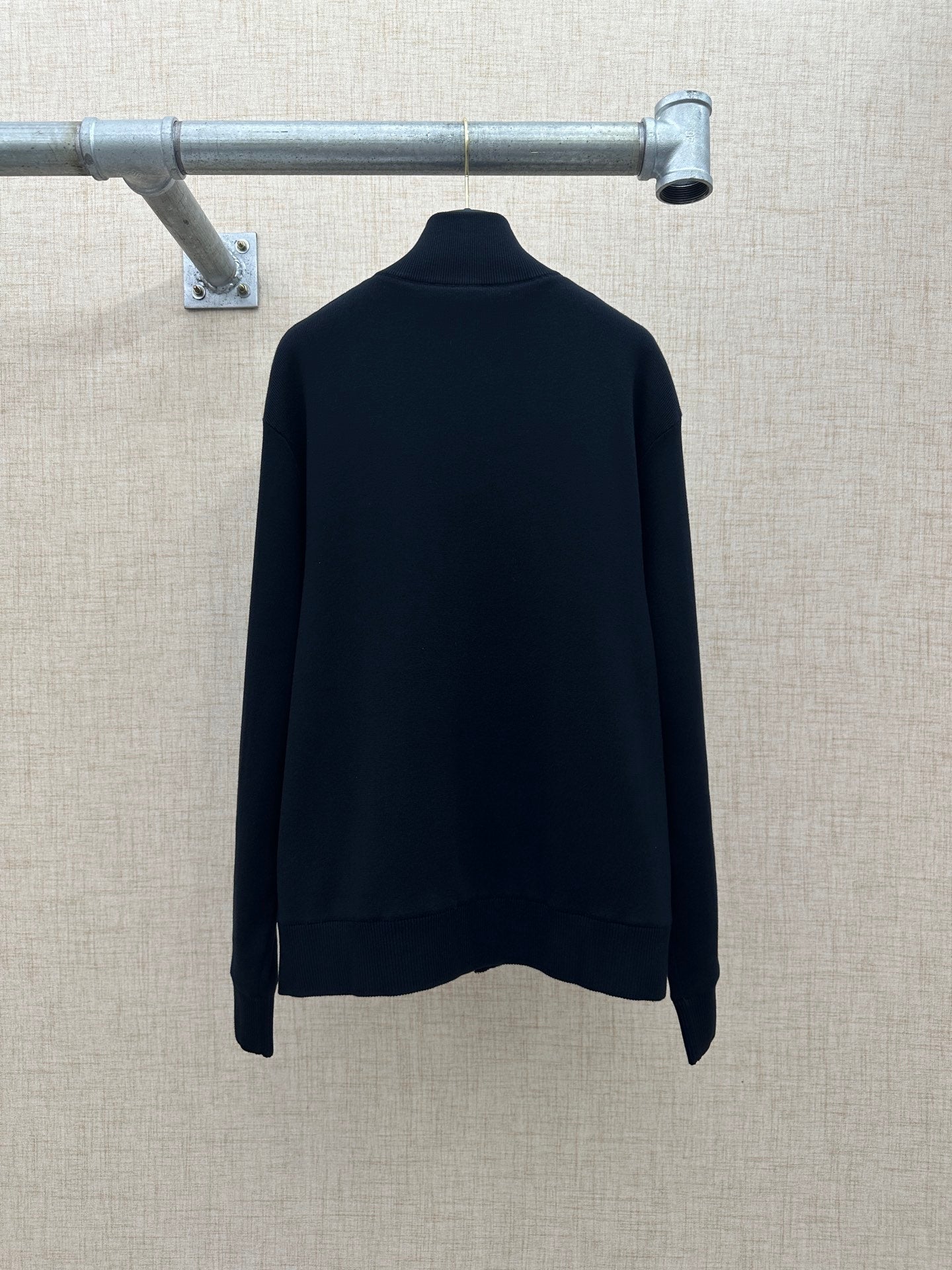 260511 New high-quality double-sided button-up stand-up collar zipper jacket