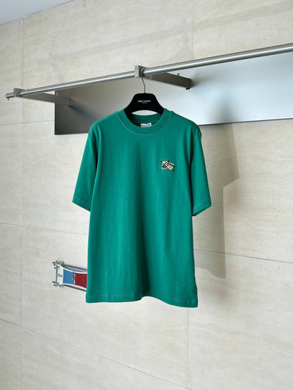 260521 New high-quality short-sleeved T-shirt with embroidered chest design