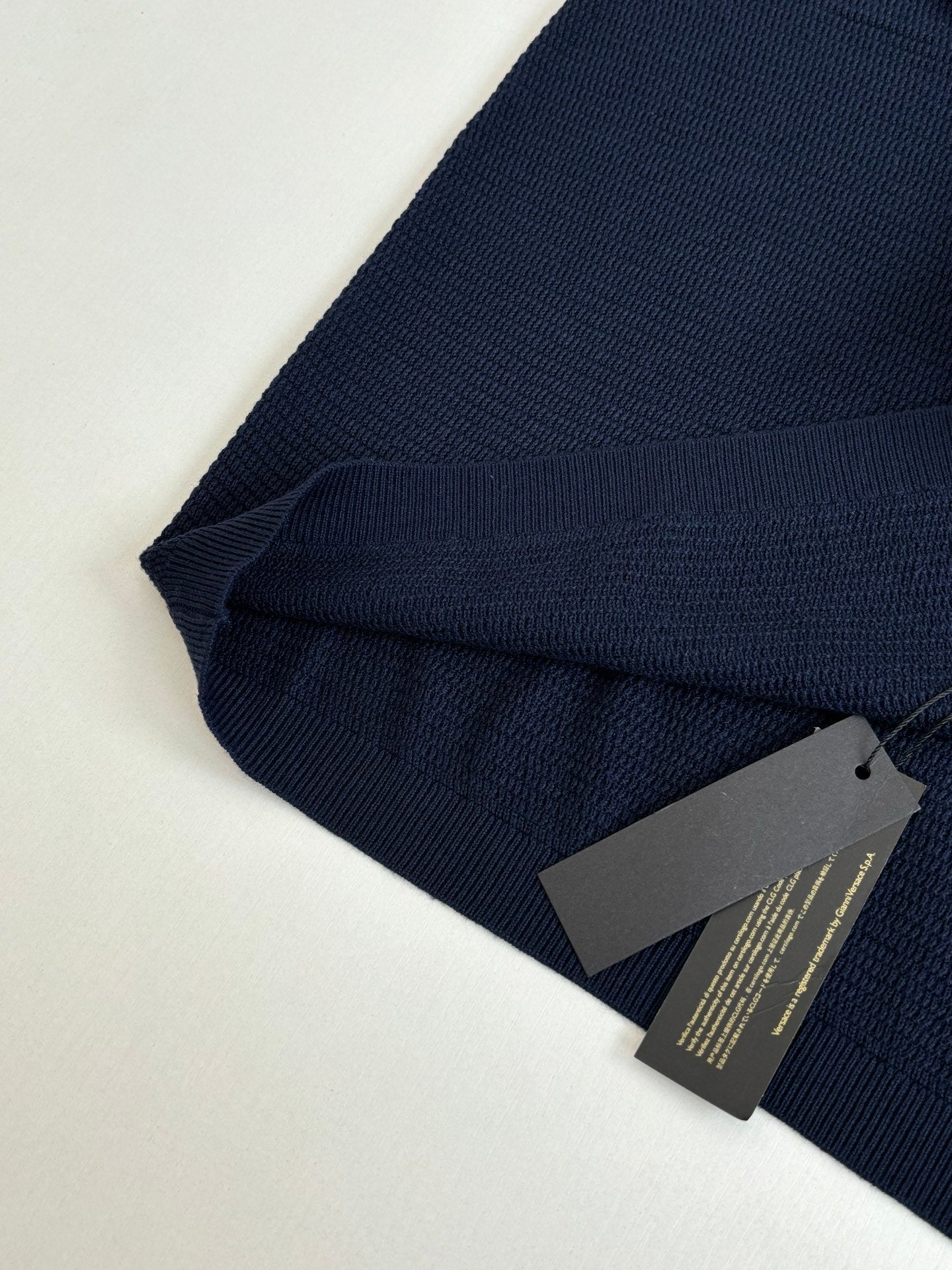 260521 New high-quality V-neck knitted polo with a collar and short sleeves