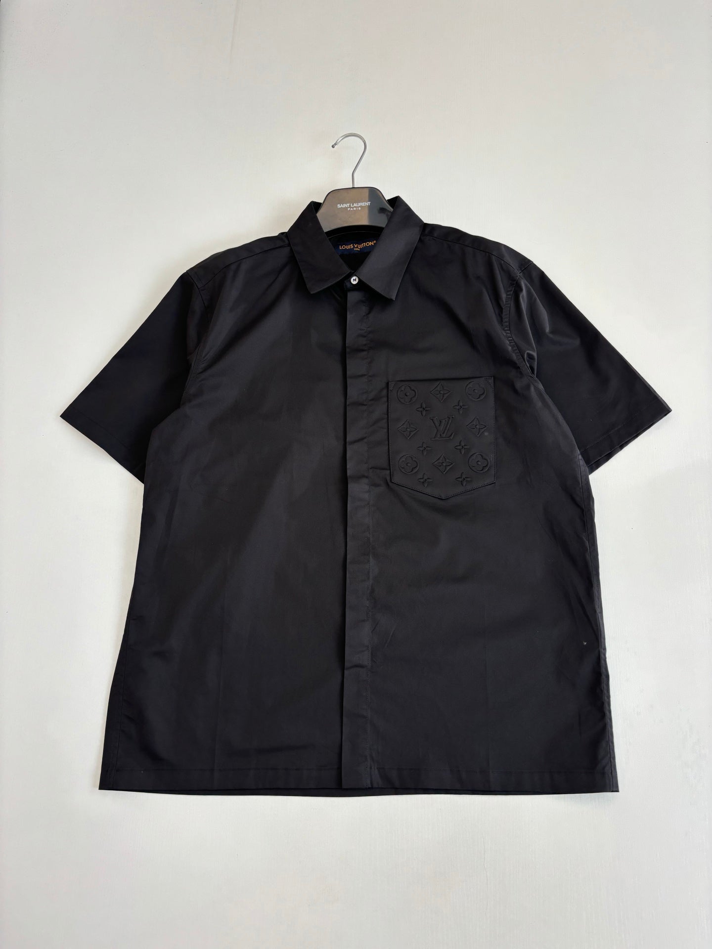 260521 New high-quality embroidered pocket crew-neck short-sleeved shirt