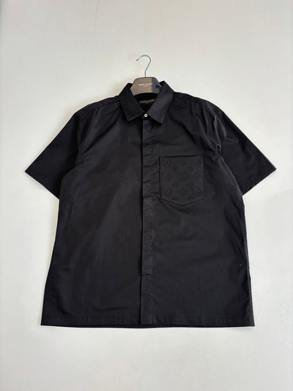260521 New high-quality embroidered pocket crew-neck short-sleeved shirt