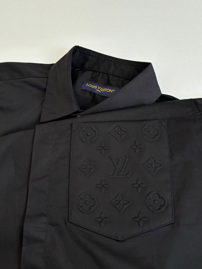 260521 New high-quality embroidered pocket crew-neck short-sleeved shirt