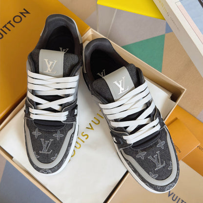 260521 New high-quality denim embroidered outdoor fashion sports shoes