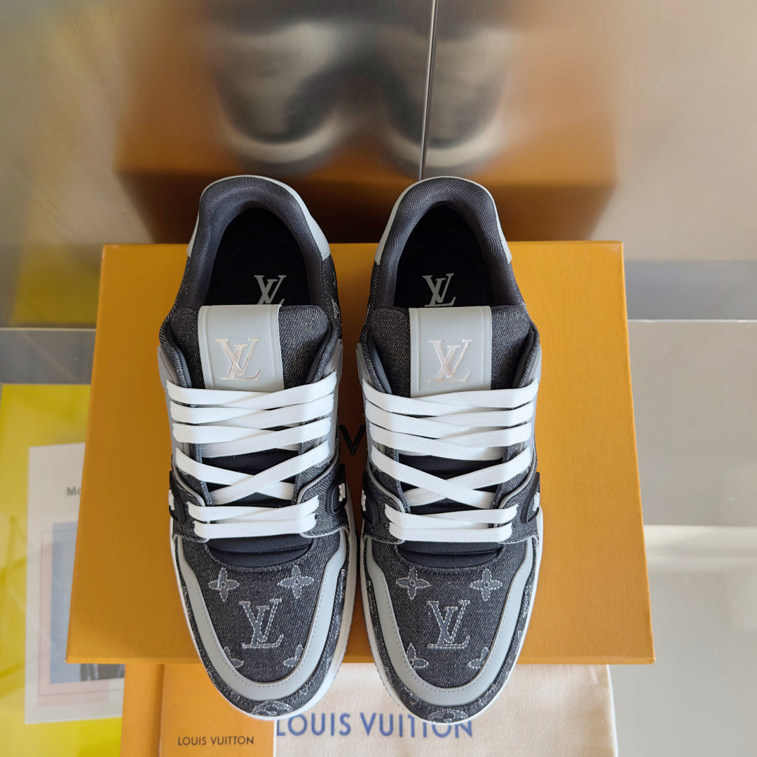260521 New high-quality denim embroidered outdoor fashion sports shoes