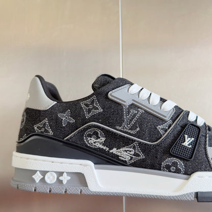 260521 New high-quality denim embroidered outdoor fashion sports shoes