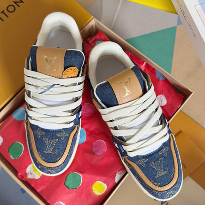 260521 New high-quality denim-style embroidered outdoor fashion sports shoes