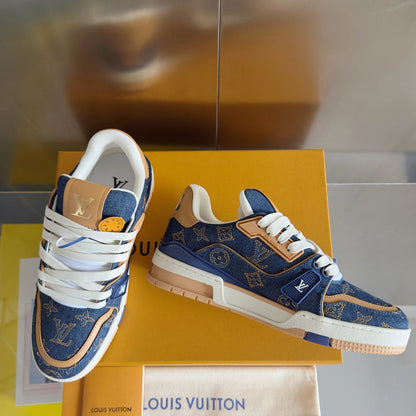 260521 New high-quality denim-style embroidered outdoor fashion sports shoes