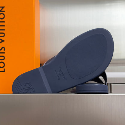 260521 New high-quality soft grain leather slippers