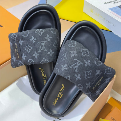 260526 New high-quality, new color combination Velcro platform sandals