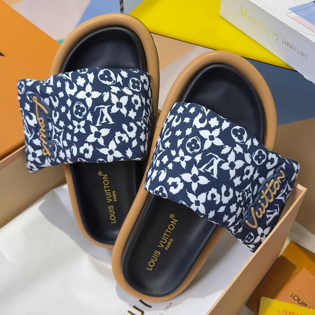 260526 New high-quality, new color combination Velcro platform sandals