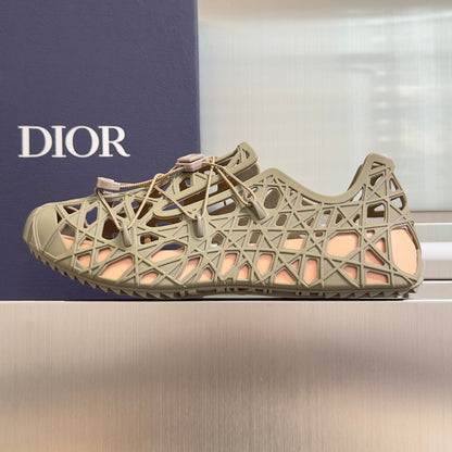 260526 New high-quality summer vine-patterned breathable mesh slippers