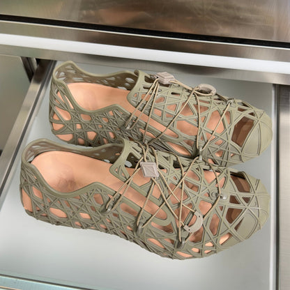 260526 New high-quality summer vine-patterned breathable mesh slippers