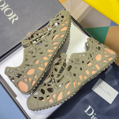 260526 New high-quality summer vine-patterned breathable mesh slippers