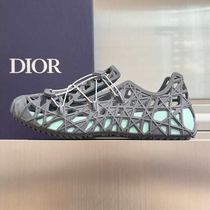 260526 New high-quality summer vine-patterned breathable mesh slippers