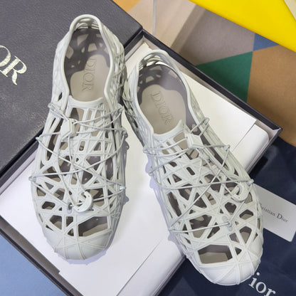 260526 New high-quality summer vine-patterned breathable mesh slippers