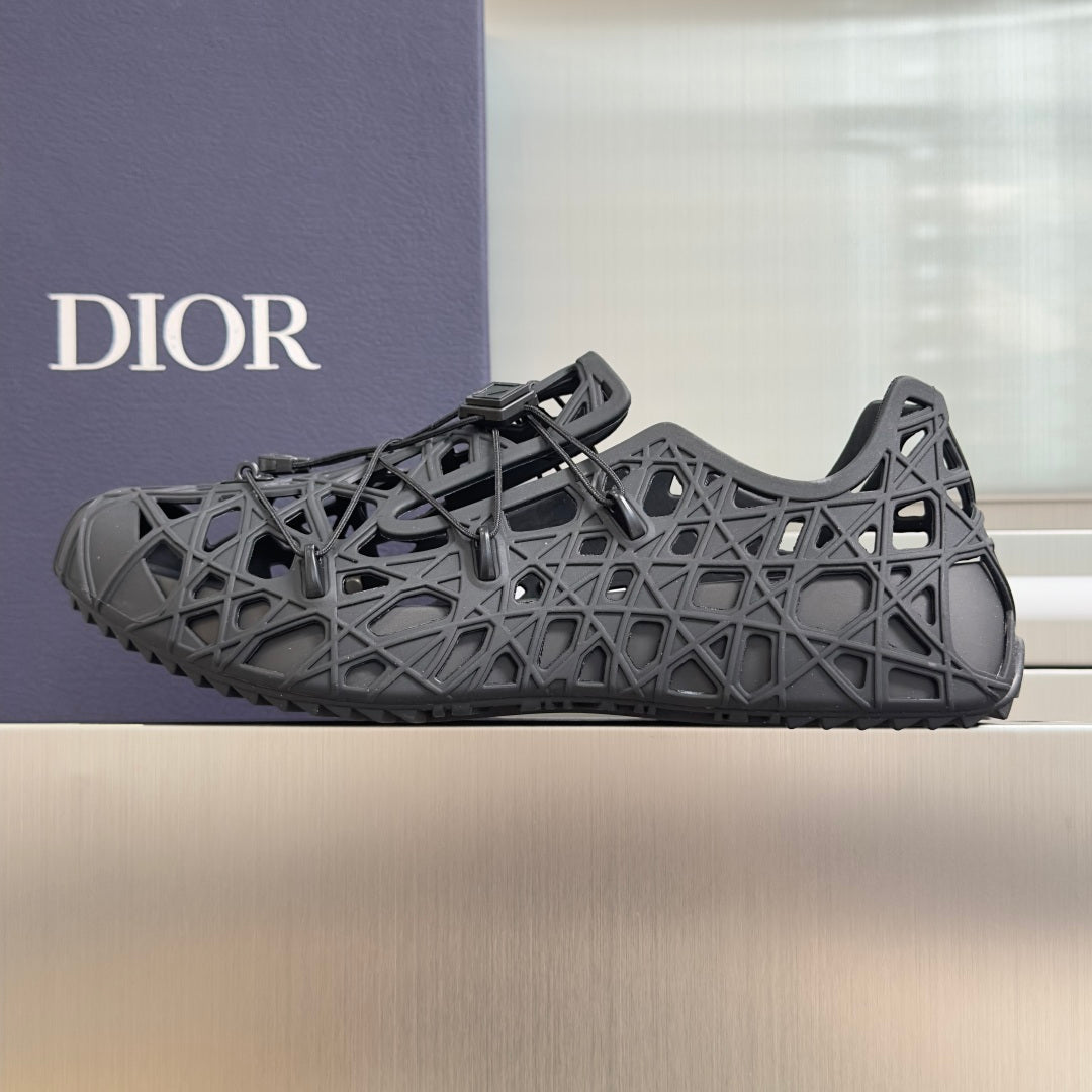 260526 New high-quality summer vine-patterned breathable mesh slippers