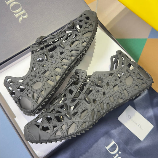 260526 New high-quality summer vine-patterned breathable mesh slippers
