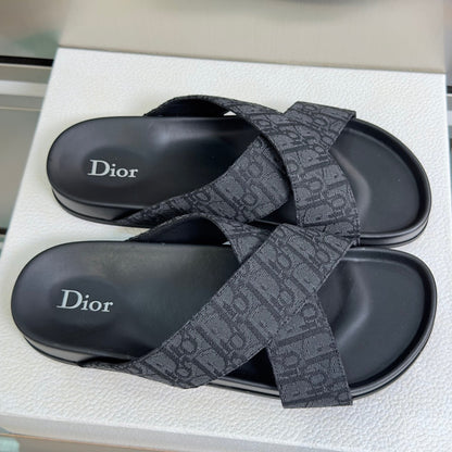 260526 New high-quality summer fashion cross-bottomed slip-on sandals