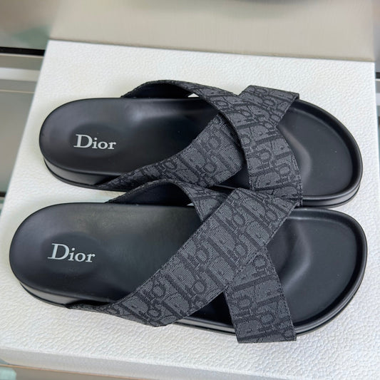 260526 New high-quality summer fashion cross-bottomed slip-on sandals