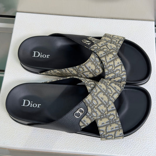 260526 New high-quality summer fashion cross-bottomed slip-on sandals