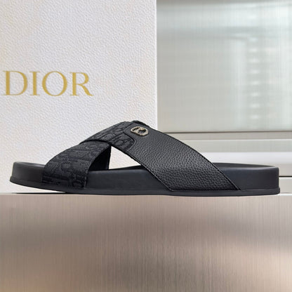 260526 New high-quality summer fashion cross-bottomed slip-on sandals