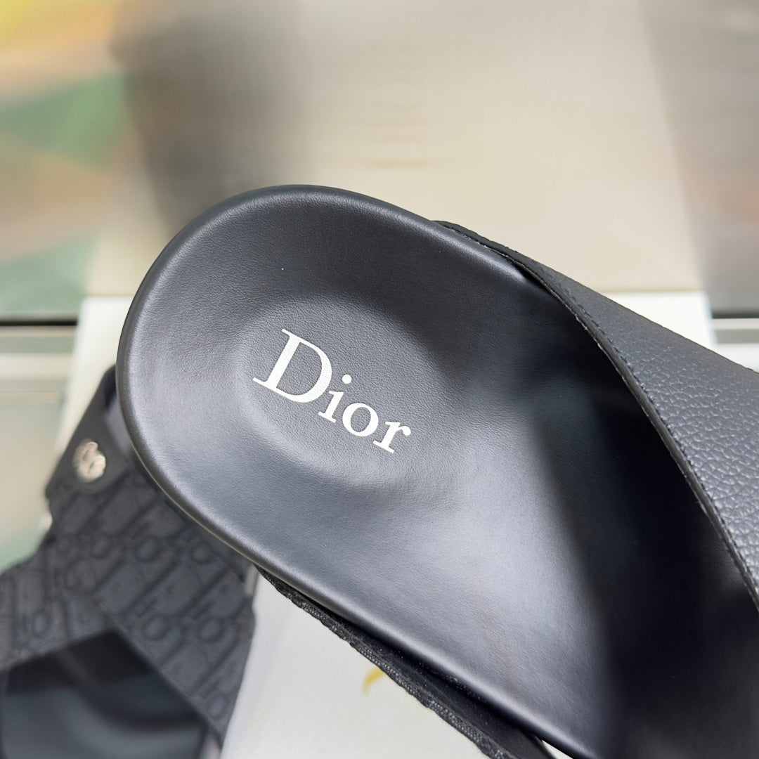 260526 New high-quality summer fashion cross-bottomed slip-on sandals