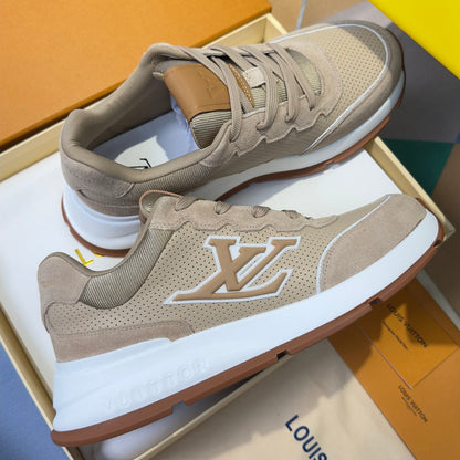 260602 New high-quality thick-soled genuine leather and smooth suede casual sports shoes