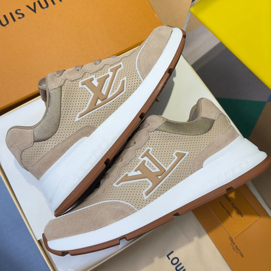 260602 New high-quality thick-soled genuine leather and smooth suede casual sports shoes