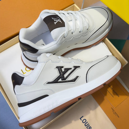 260602 New high-quality thick-soled genuine leather and smooth suede casual sports shoes