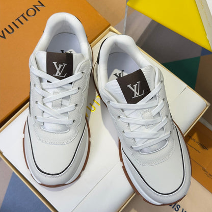 260602 New high-quality thick-soled genuine leather and smooth suede casual sports shoes