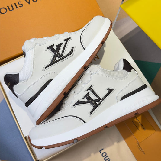 260602 New high-quality thick-soled genuine leather and smooth suede casual sports shoes