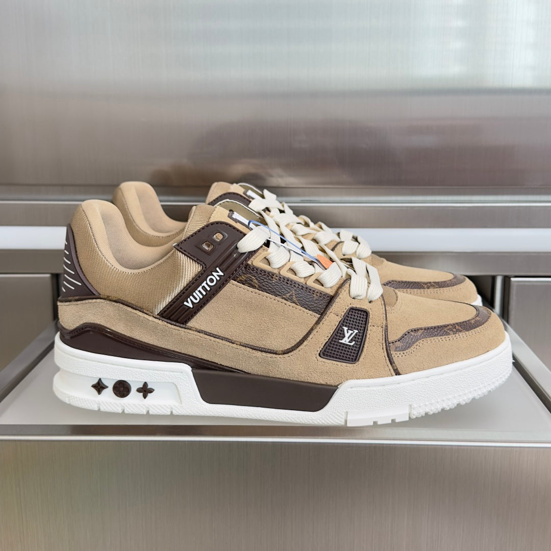 260602 New high-quality thick-soled printed canvas casual sports shoes