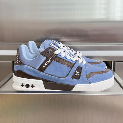 260602 New high-quality thick-soled printed canvas casual sports shoes